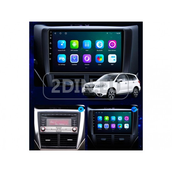 SUBARU FORESTER, IMPREZA - 9" МУЛТИМЕДИЯ / Навигация android 16 SUBARU FORESTER, IMPREZA - 9" МУЛТИМЕДИЯ / Навигация android 16